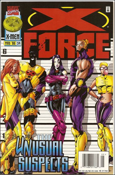 X-Force (1991) issue 54-B Newsstand Edition / Price Variant
