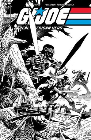 G.I. Joe: A Real American Hero (2023) issue 309-B Andy Kubert B&W Cover