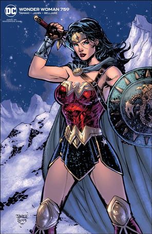 Wonder Woman (1942) issue 759-B Jim Lee Cardstock Cover