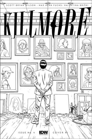 Kill More issue 4-C Goran Sudžuka 1:10 B&W Cover