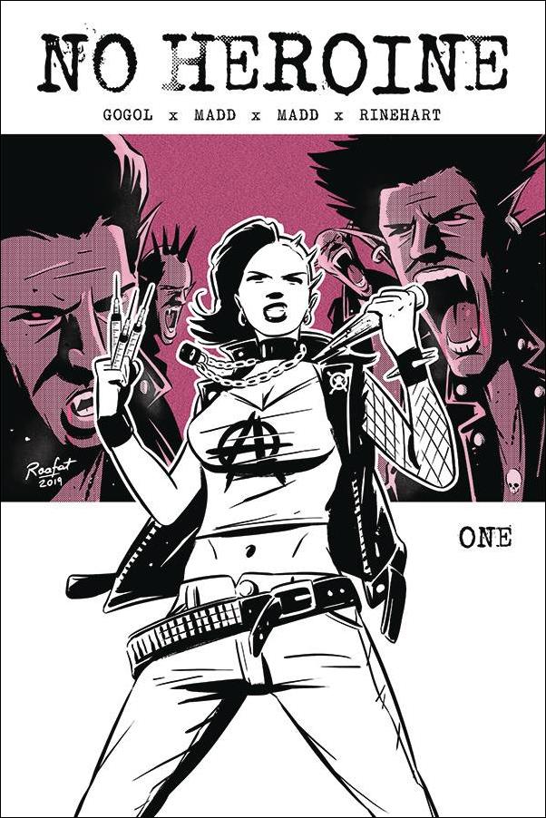 No Heroine issue 1 Ahmed Raafat Cover