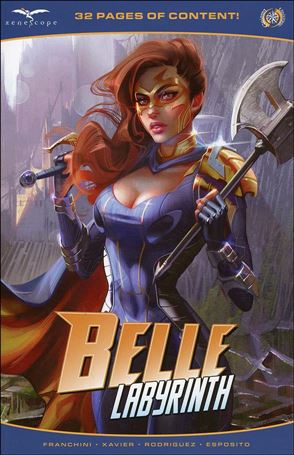 Belle: Labyrinth issue nn-C Igor Lomov Cover