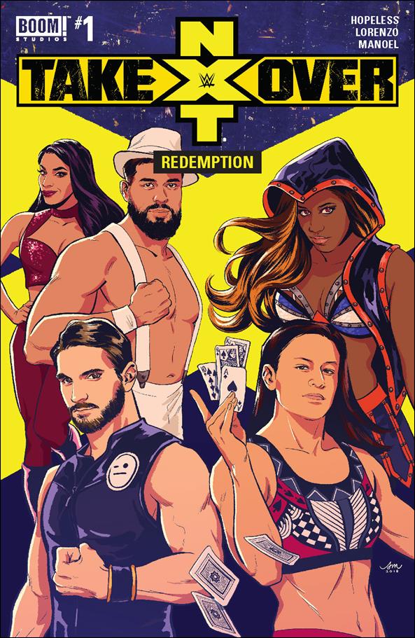 WWE: NXT Takeover - Redemption issue 1 Audrey Mok Cover