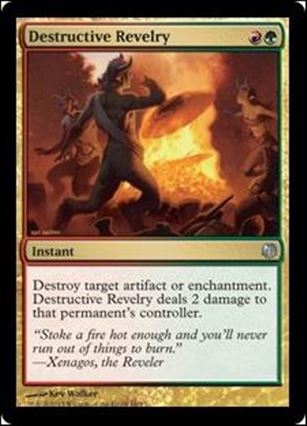 Magic the Gathering: Duel Decks: Heroes vs. Monsters (Base Set) card 66 Destructive Revelry