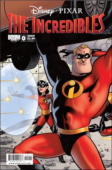 Incredibles: City of Incredibles issue 0 Matt Wagner "Left Side" Cover