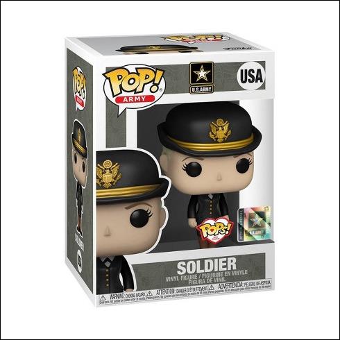 Pop! Army figure nn4 Soldier (white female suit)