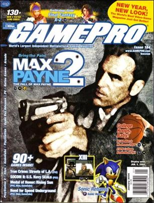 GamePro issue 184 Newsstand Edition