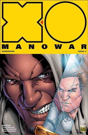 X-O Manowar (2017) issue 17-E Pre-Order Edition