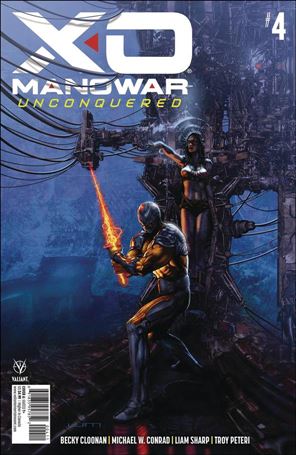 X-O Manowar: Unconquered issue 4 Liam Sharp Cover