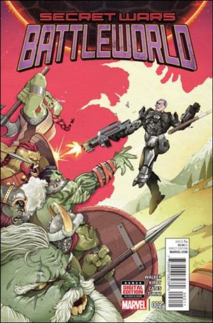 Secret Wars: Battleworld issue 2 Chris Murray Cover
