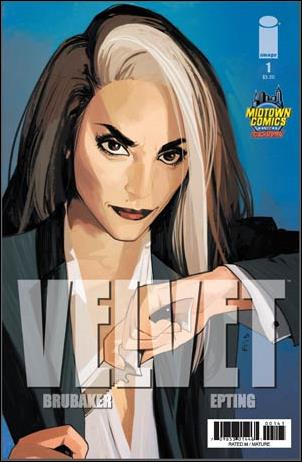 Velvet (2013) issue 1-B Fiona Staples Midtown Comics Cover