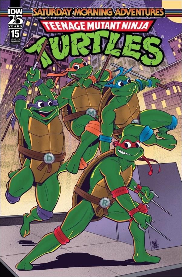 Teenage Mutant Ninja Turtles: Saturday Morning Adventures Continued issue 15-B Felipe Cunha Cover