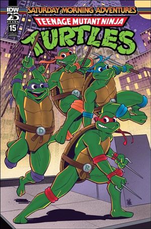 Teenage Mutant Ninja Turtles: Saturday Morning Adventures Continued issue 15-B Felipe Cunha Cover