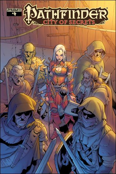 Pathfinder: City of Secrets issue 4-D Steven Cummings Cover