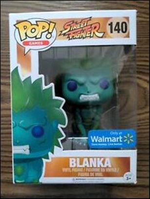 POP! Games figure 140-C Blanka (Green Walmart Exclusive)