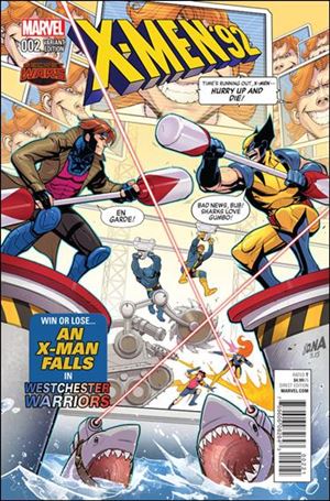 X-Men '92 (2015) issue 2-B David Nakayama 1:25 Cover