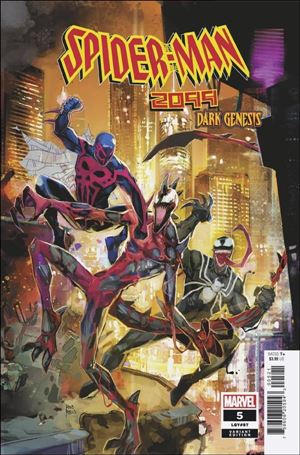 Spider-Man 2099: Dark Genesis issue 5-C Rod Reis Connecting Cover