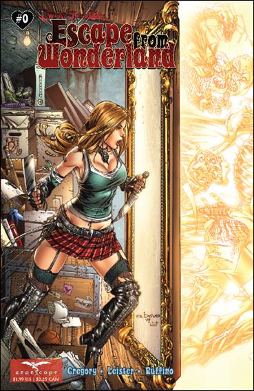 Escape from Wonderland issue 0 e.Bas "Real World" Cover