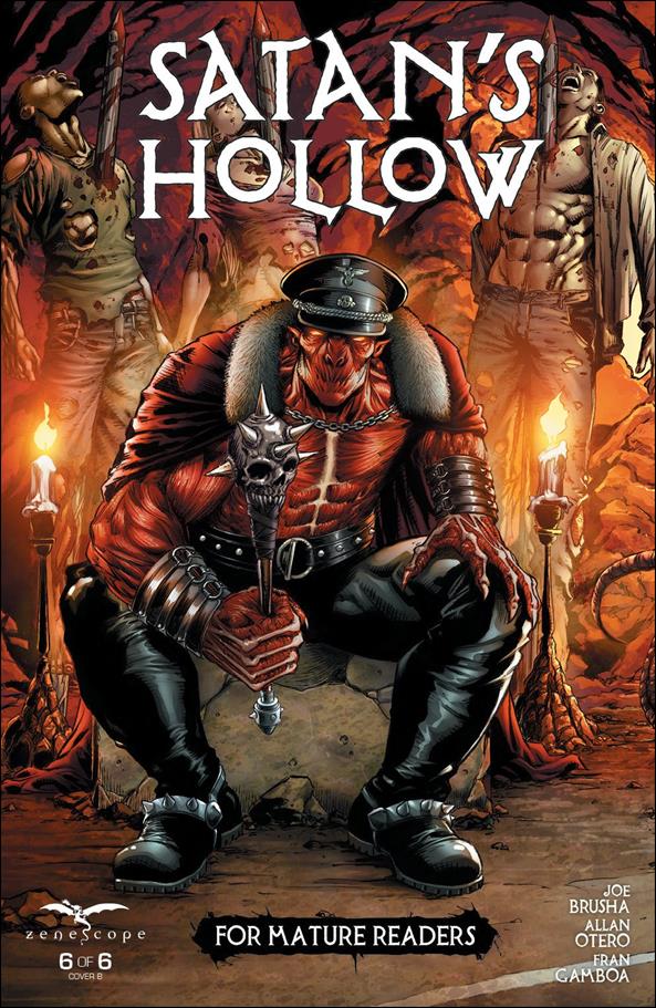 Satan's Hollow issue 6-B Anthony Spay Gatefold Cover