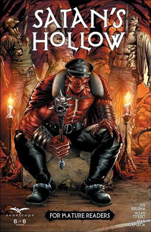 Satan's Hollow issue 6-B Anthony Spay Gatefold Cover