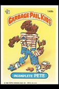Garbage Pail Kids: Series 04 (Base Set) card 149b Incomplete Pete