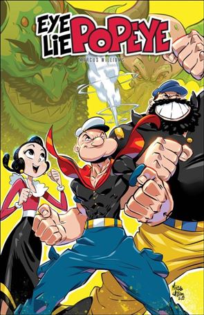 Eye Lie Popeye issue 1 Marcus Williams Cover
