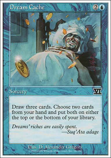 Magic the Gathering: 6th Edition (Base Set) card 66 Dream Cache