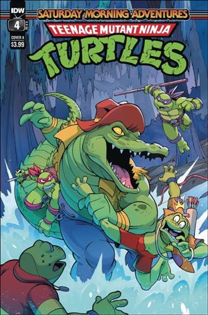 Teenage Mutant Ninja Turtles: Saturday Morning Adventures Continued issue 4 Jack Lawrence Cover