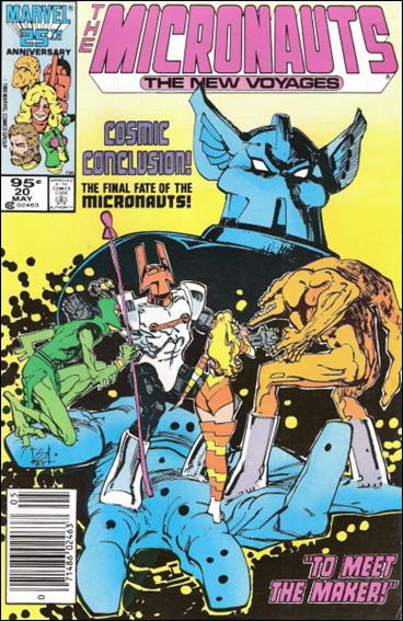 Micronauts (1984) issue 20-B Canadian Price Cover