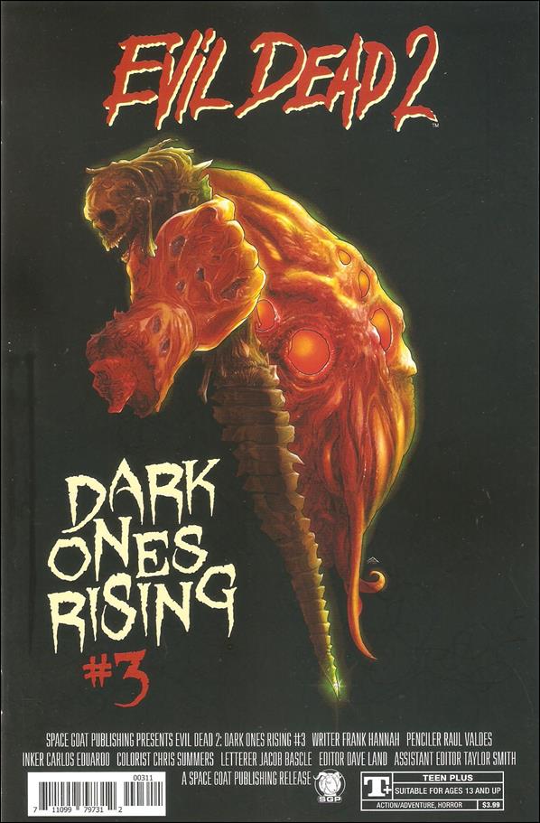 Evil Dead 2: Dark Ones Rising issue 3-B Dave Youkovich Cover