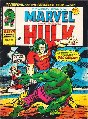 Mighty World of Marvel (UK) (1972) issue 110