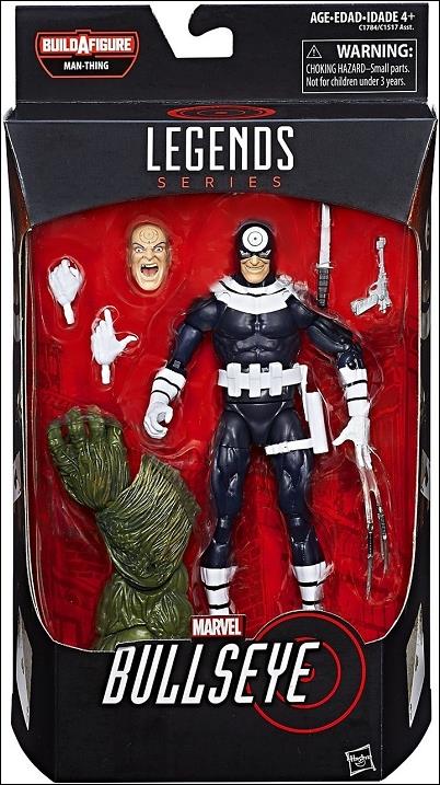 Marvel Legends Netflix (Man-Thing Series) figure 2 Bullseye