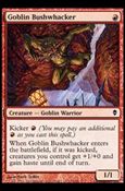 Magic The Gathering: Zendikar (Base Set) card 125 Goblin Bushwhacker