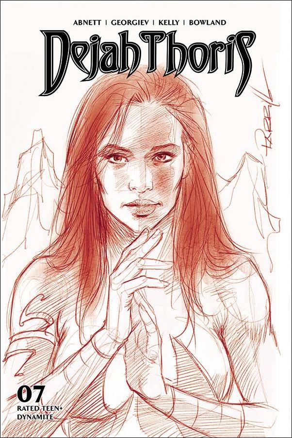 Dejah Thoris (2019) issue 7-L Lucio Parrillo 1:21 Red Tint Sketch Cover