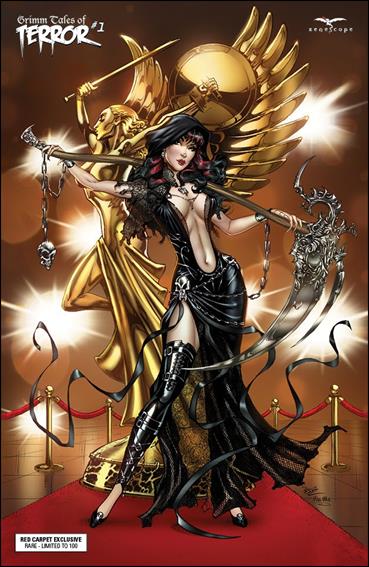 Grimm Tales of Terror issue 1-F Michael Dooney Red Carpet Rare Cover 1/100
