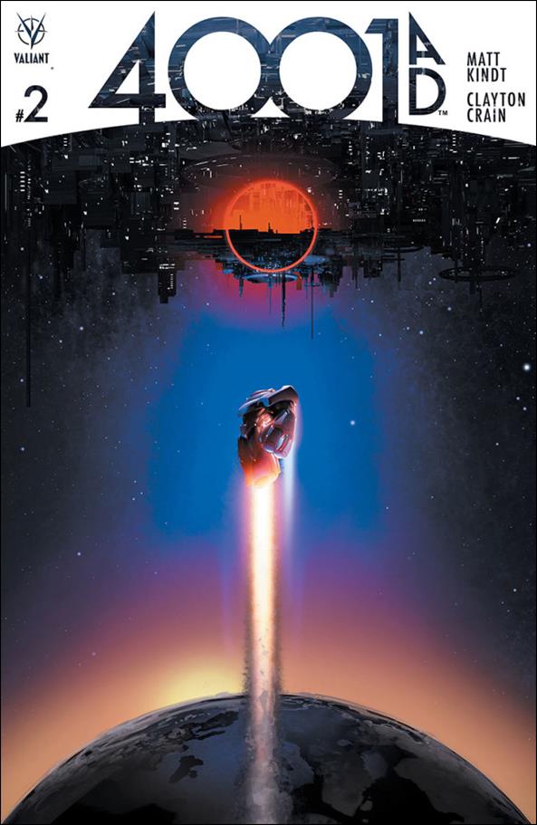 4001 A.D. issue 2 Clayton Crain Cover
