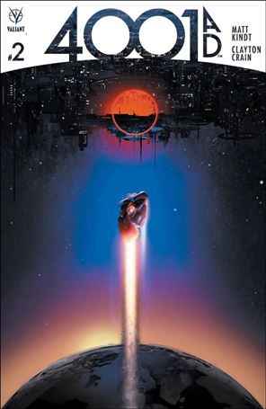 4001 A.D. issue 2 Clayton Crain Cover