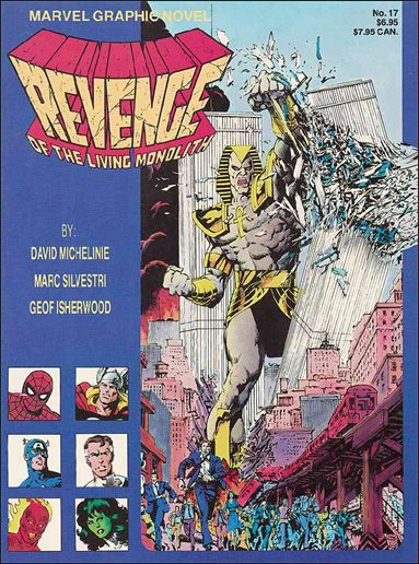 Marvel Graphic Novel issue 17 Revenge of the Living Monolith