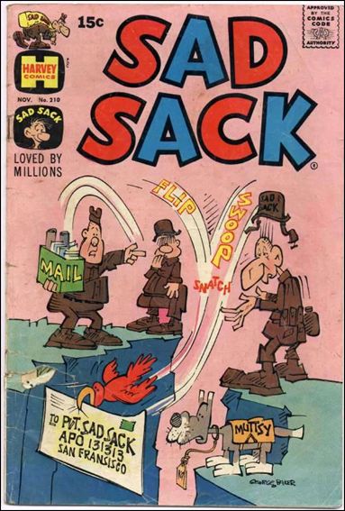 Sad Sack issue 210