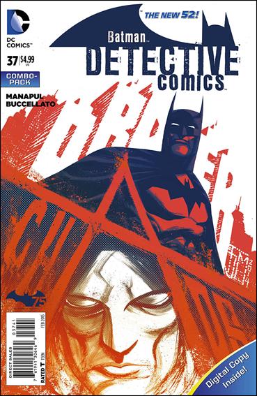 Detective Comics (2011) issue 37-C Unbagged Francis Manapul Cover Combo Pack
