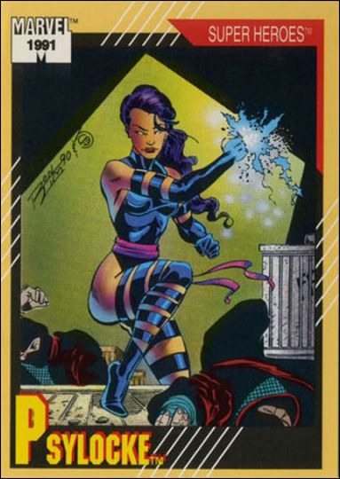 Marvel Universe: Series 2 (Base Set) card 18 Psylocke