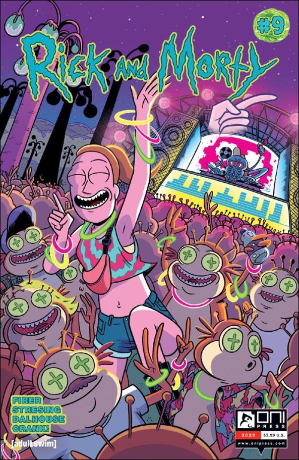 Rick and Morty (2023) issue 9-B Marc Ellerby Cover