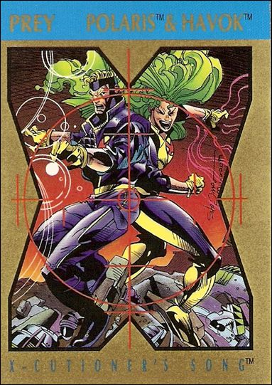 X-Cutioner's Song (Base Set) card 6 Polaris & Havok