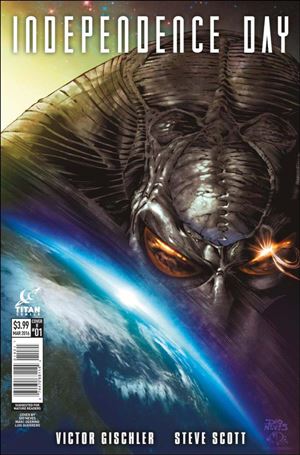 Independence Day issue 1-B Diogenes Neves Cover