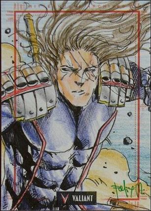 2013 Valiant Comics Preview Trading Card Set (Sketch Card Subset) card FM-06