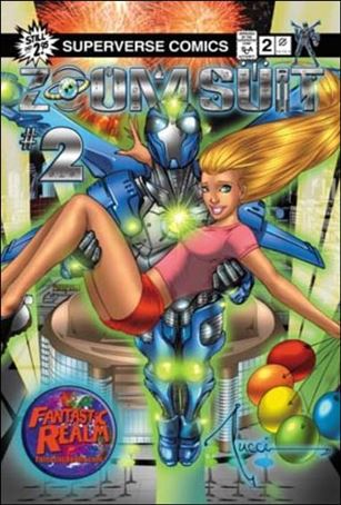 Zoom Suit issue 2-F Billy Tucci Fantastic Realms Cover