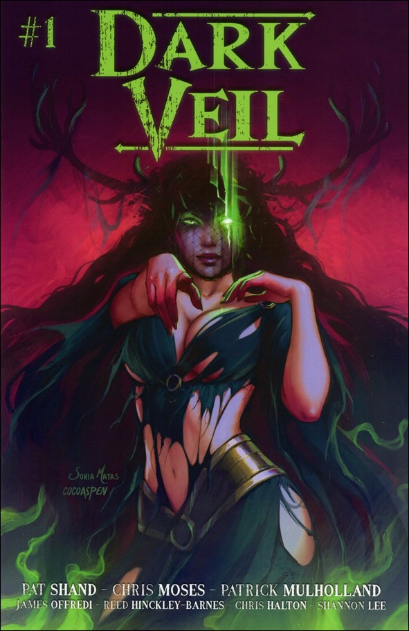 Dark Veil issue 1 Sonia Matas Cover