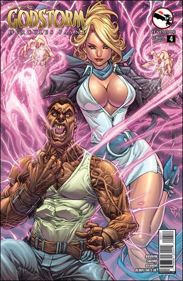 Grimm Fairy Tales Presents Godstorm: Hercules Payne issue 4 Paolo Pantalena Cover