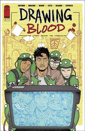 Drawing Blood (2024) issue 6-B Ben Bishop Cover