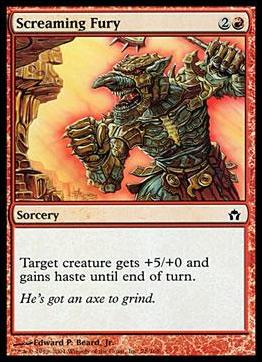 Magic the Gathering: Fifth Dawn (Base Set) card 78 Screaming Fury